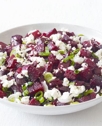 Roasted Beets With Feta