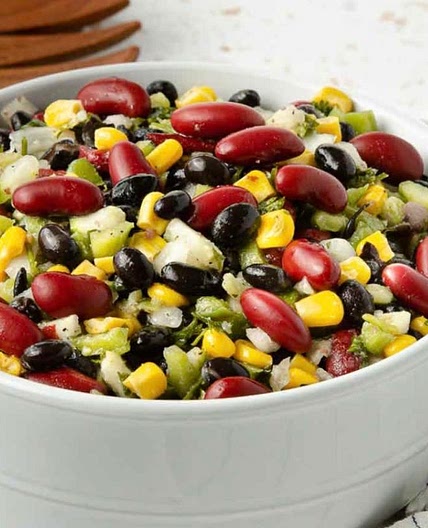 Cucumber Corn Black Bean Salad 