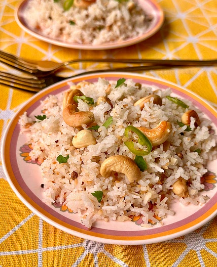 Cashew Coconut Rice 