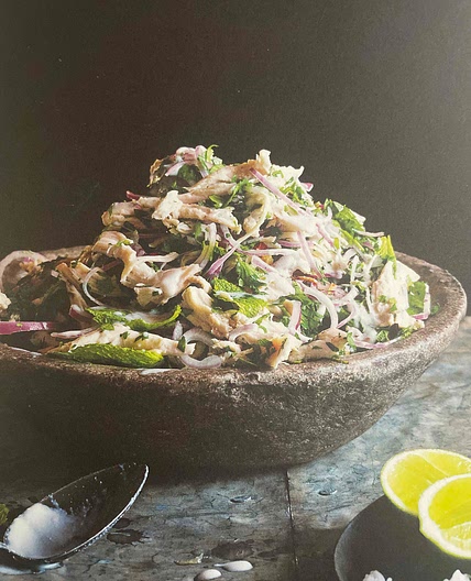 Thai chicken salad 