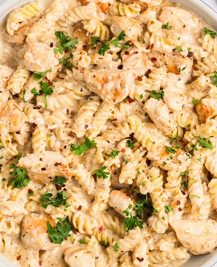 Chicken Garlic Parmesan Pasta