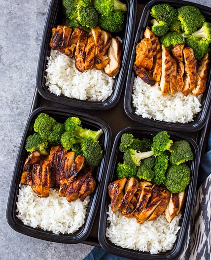 Chicken, Rice, Brocclli Meal Prep