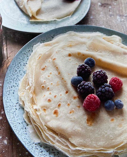 Crêpe végane