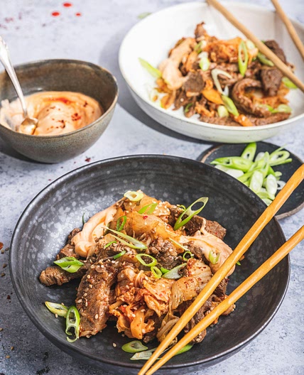 Beef Stir-fry with Kimchi— Korean Keto Recipe — Diet Doctor