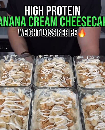 Banana cream cheese meal prep