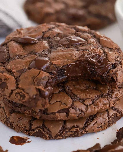 Caramel Mocha brownie cookies must have