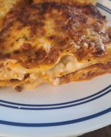 Authentic Bolognese lasagna