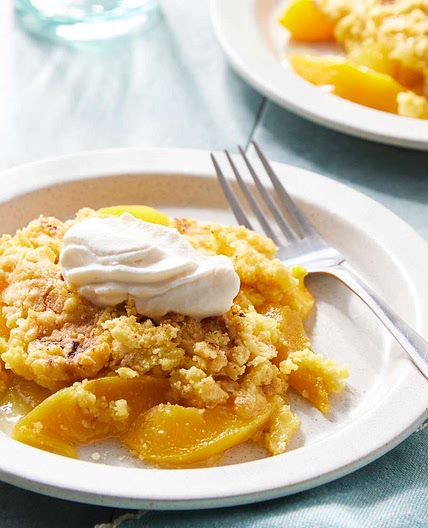 Peach Dump Cake