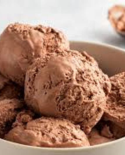 Chocolate ice cream