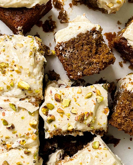 Cardamom Pistachio Cake