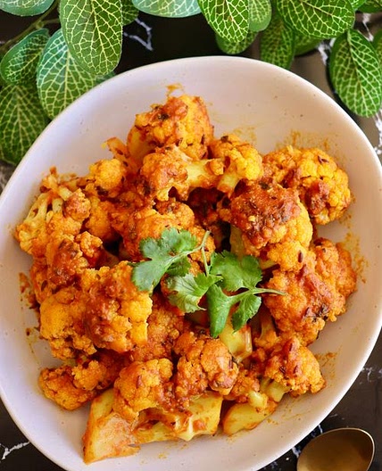 Ginger And Lemon Cauliflower