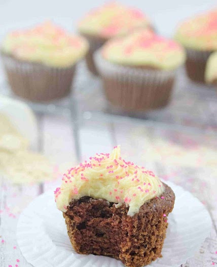 High Protein Chocolate CCupcakes (Gluten-Free)