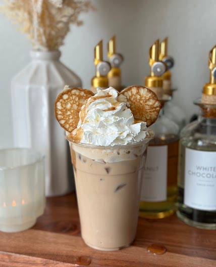 Mickey’s Pancake Breakfast Iced Latte