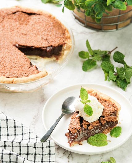 Chocolate Chess Pie