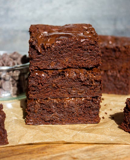 Fudgy Eggless Brownies