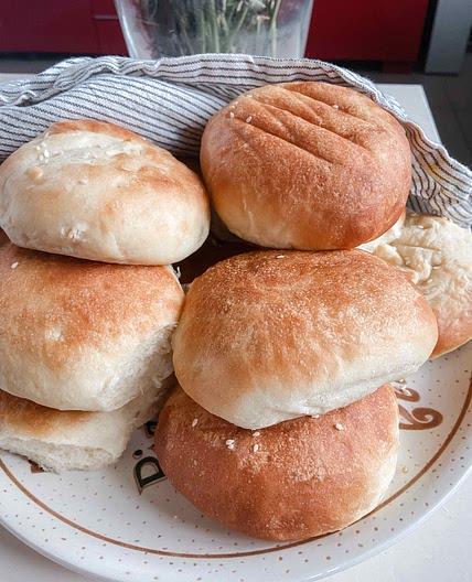 1 hour hamburger buns 