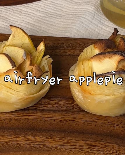 Airfryer apple pie