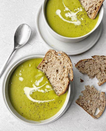 Creamy Blended 6-Vegetable Soup
