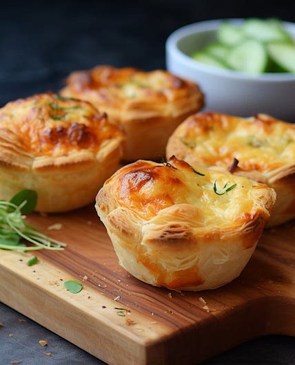 Mini Chicken Pies - Bite-Sized Comfort in Every Crust!