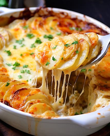 CHEESY SCALLOPED POTATOES
