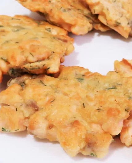 Siekane kotlety z łososia