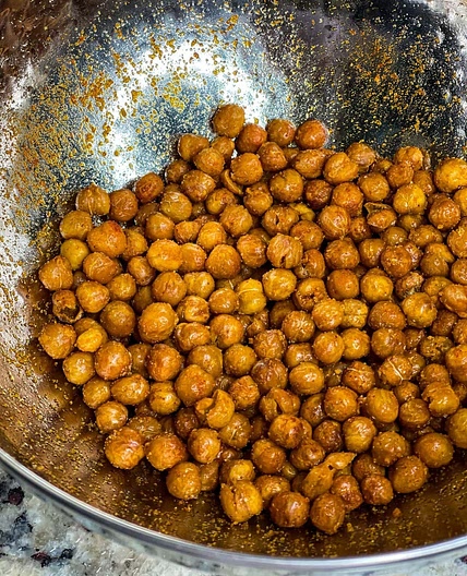 Air Fryer Chickpeas