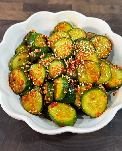 Spicy Cucumber Side Dish, Oi Muchim
