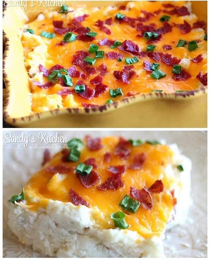 Twice Baked Cauliflower