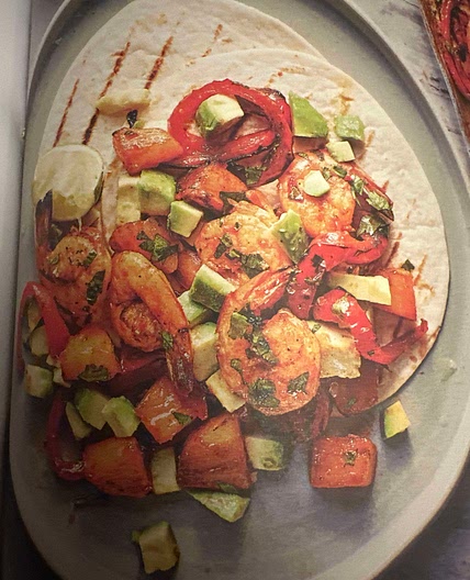 Pepper & prawn with caramelised pineapple 