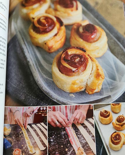 Bacon Puff Pastry Pinwheels - Air Fry Everything