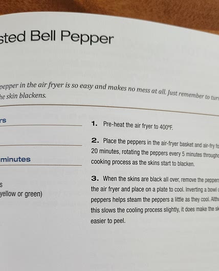 Roasted Bell Pepper - Air Fry Everything