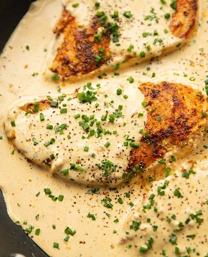 CREAM CHEESE CHICKEN | Serves 4