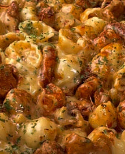 One Pot Fajita Chicken Mac n Cheese