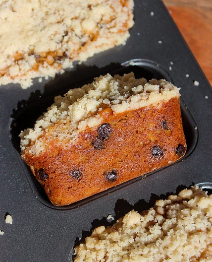 Mini Chocolate Chip Banana Bread