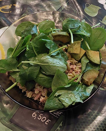 Green Thursday - Tuna, Pasta & Spinach