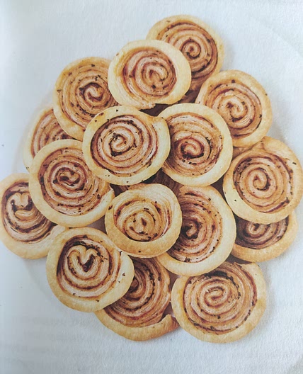 Feuilletés roulés apéro