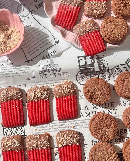 Red Velvet Biscuits 