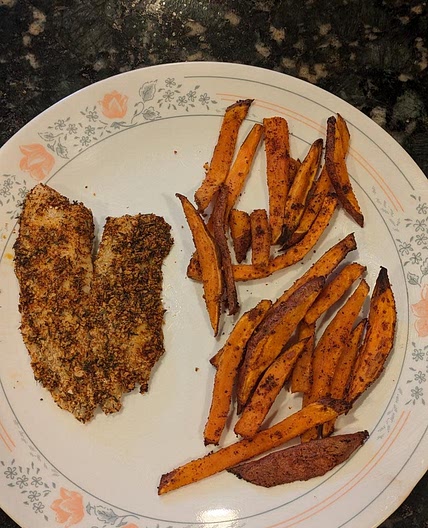 Fish and (Sweet Potato) Chips