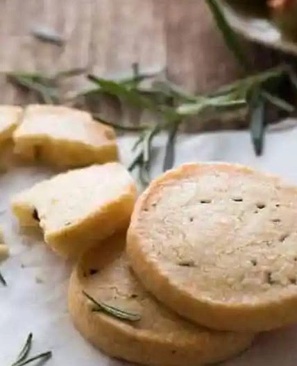 Parmesan shortbreads