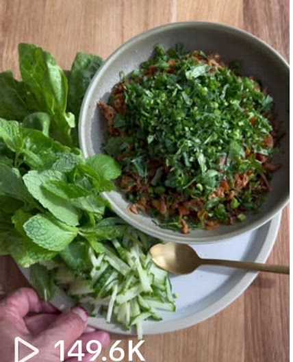 Laksa Lettuce Cup