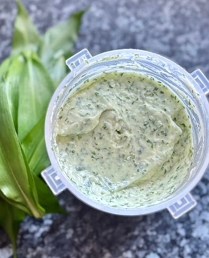 Vegan Wild Garlic Aioli