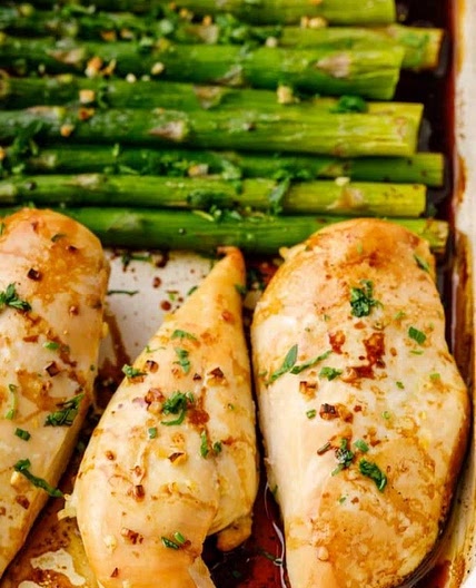 Chicken w Asparagus