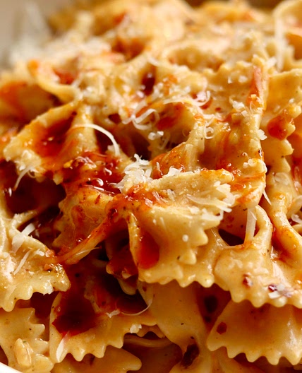 One Pot Creamy Chili Oil Pasta