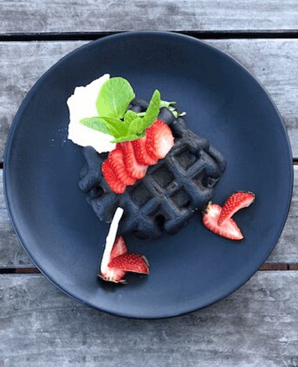 CHARCOAL WAFFLES