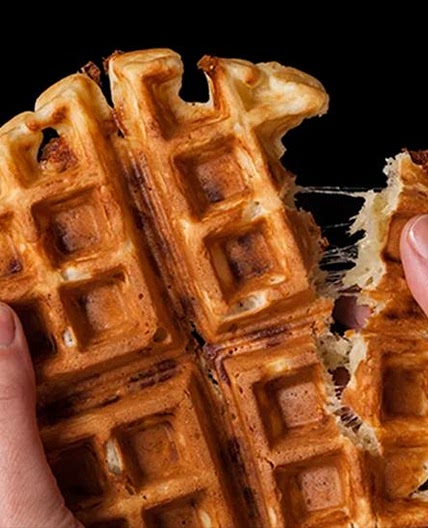 Savory Cheddar Waffles