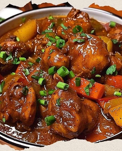The Best Jamaican Brown Stew Chicken