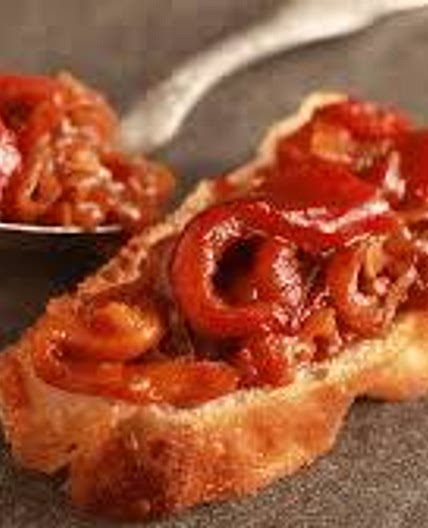 Silky Basque Peppers with Caramelized Onions (Piperade)