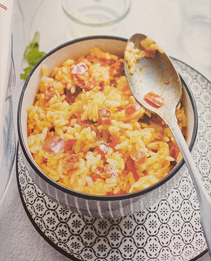 Risotto au chorizo