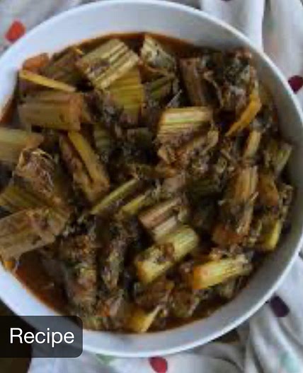 Khoresht Karafs (celery stew)