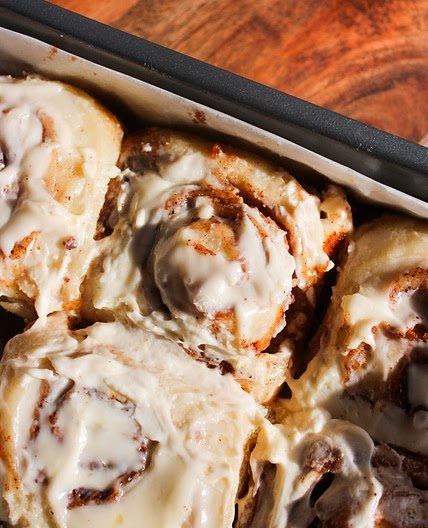 Pizza Dough Cinnamon Rolls